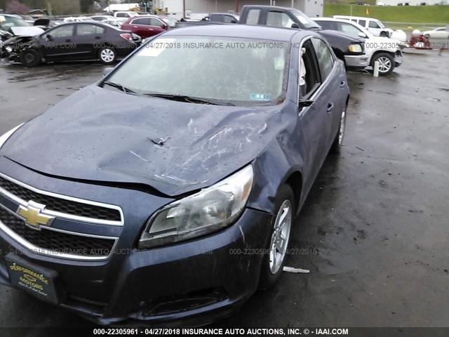 1G11B5SA3DF355788 - 2013 CHEVROLET MALIBU LS 蓝色 照片 6