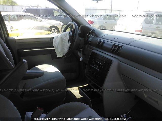 2FMZA51667BA10959 - 2007 FORD FREESTAR SE SILVER photo 5