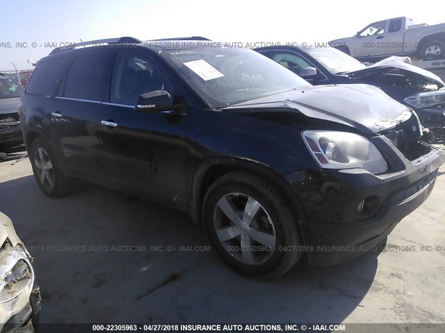 1GKLVMED0AJ186799 - 2010 GMC ACADIA SLT-1 Czarny zdjęcie 1