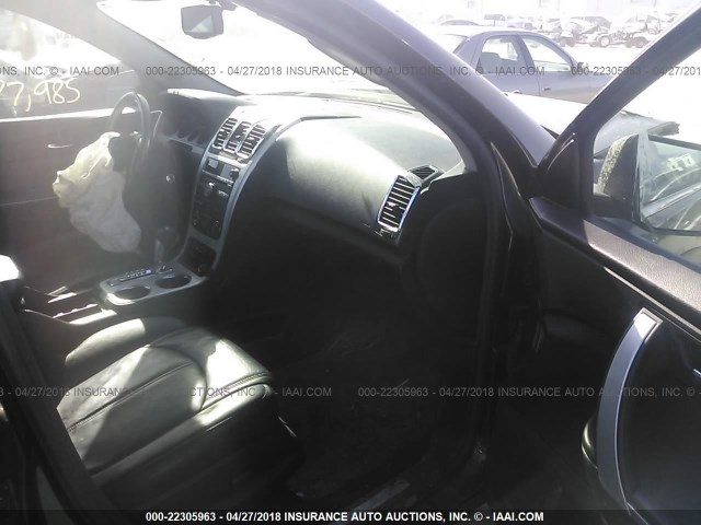 1GKLVMED0AJ186799 - 2010 GMC ACADIA SLT-1 Czarny zdjęcie 5