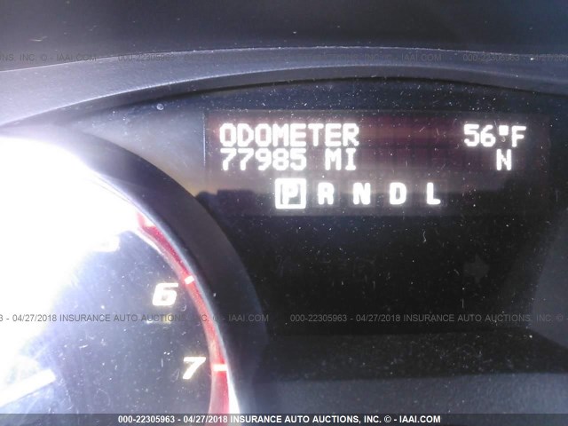 1GKLVMED0AJ186799 - 2010 GMC ACADIA SLT-1 Czarny zdjęcie 7