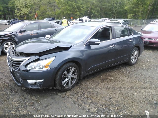 1N4AL3AP2DN557144 - 2013 NISSAN ALTIMA 2.5/S/SV/SL GRAY photo 2