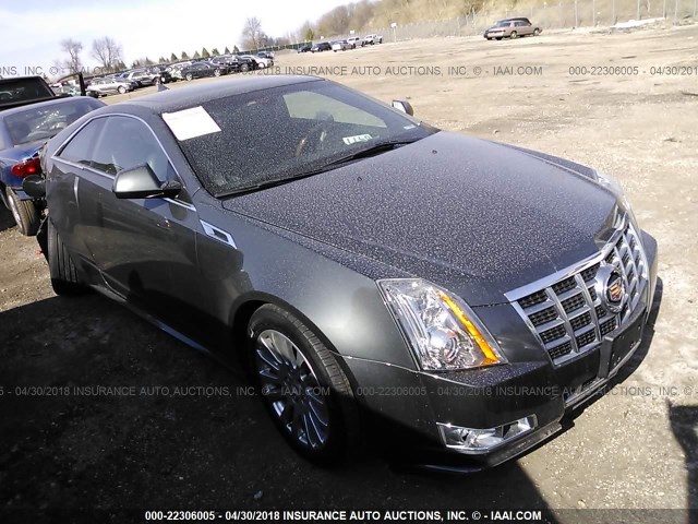 1G6DH1E32E0165271 - 2014 CADILLAC CTS PREMIUM COLLECTION BLACK photo 1