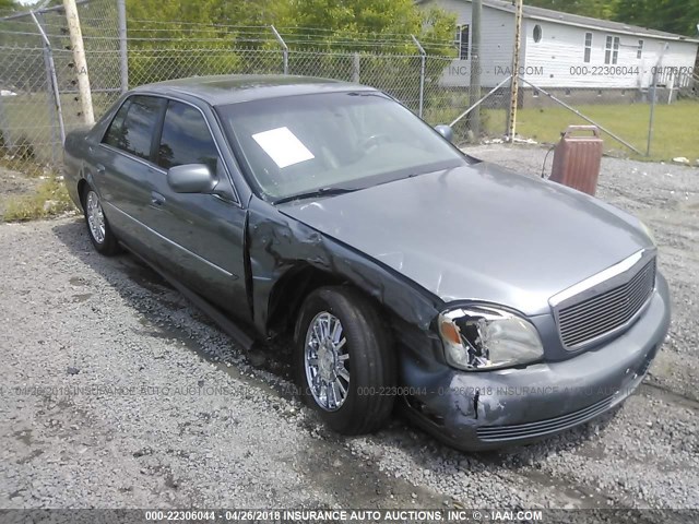 1G6KE57Y23U251993 - 2003 CADILLAC DEVILLE DHS BLUE photo 1