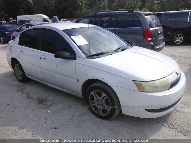 1G8AJ52FX3Z148392 - 2003 SATURN ION LEVEL 2 Ağ foto 1