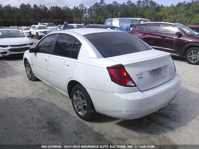 1G8AJ52FX3Z148392 - 2003 SATURN ION LEVEL 2 Ağ foto 3