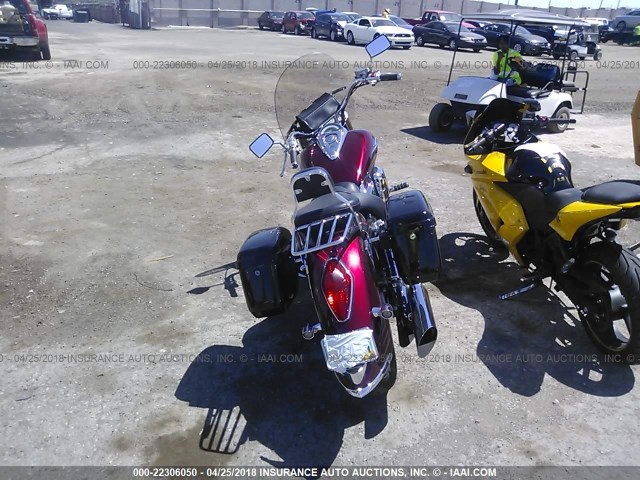 1HFSC52016A302819 - 2006 HONDA VT1300 S MAROON photo 6