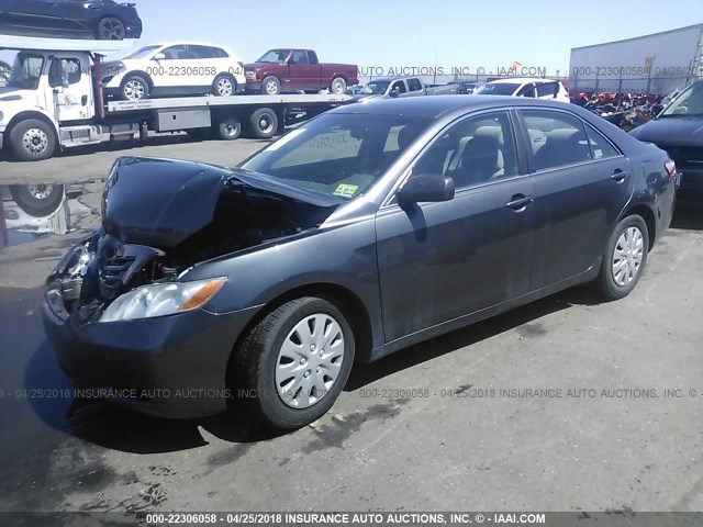 4T4BE46K98R042764 - 2008 TOYOTA CAMRY CE/LE/XLE/SE GRAY photo 2