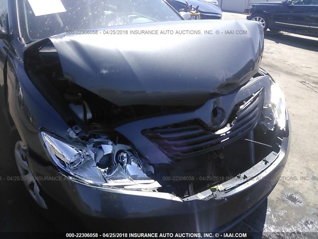 4T4BE46K98R042764 - 2008 TOYOTA CAMRY CE/LE/XLE/SE GRAY photo 6