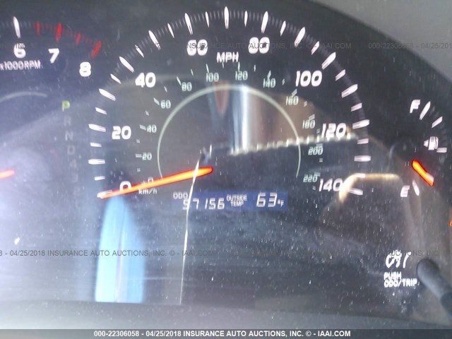 4T4BE46K98R042764 - 2008 TOYOTA CAMRY CE/LE/XLE/SE GRAY photo 7