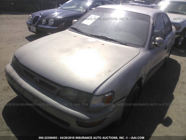 1NXBB02E2TZ472365 - 1996 TOYOTA COROLLA DX BEIGE photo 2