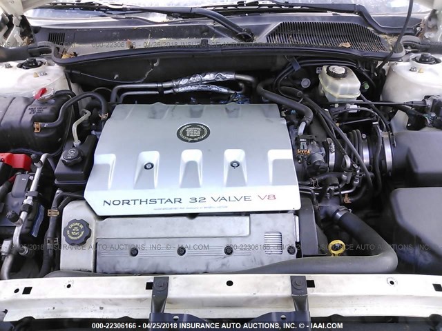 1G6KE57Y8YU274167 - 2000 CADILLAC DEVILLE DHS WHITE photo 10