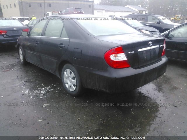 4T1BE32K23U190600 - 2003 TOYOTA CAMRY LE/XLE/SE Qara foto 3