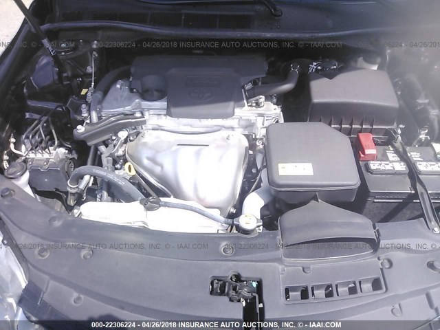 4T1BF1FKXHU681967 - 2017 TOYOTA CAMRY LE/XLE/SE/XSE BLACK photo 10