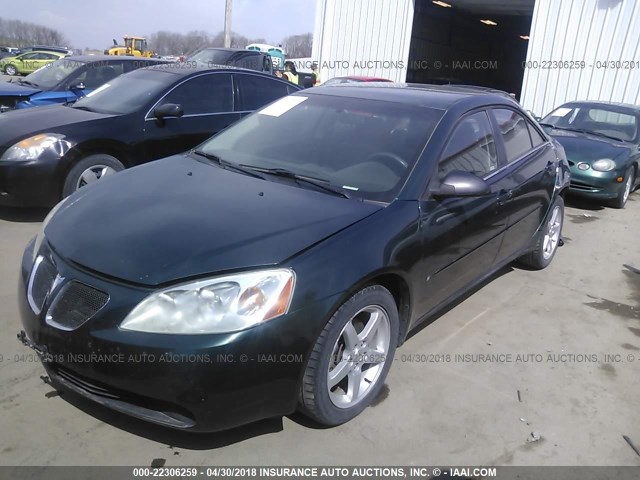 1G2ZG58N874146315 - 2007 PONTIAC G6 SE GREEN photo 2