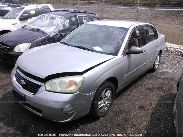 1G1ZS51F96F201007 - 2006 CHEVROLET MALIBU LS 银色 照片 2