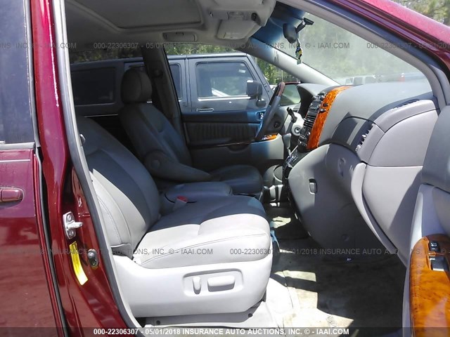 5TDZA22C26S450326 - 2006 TOYOTA SIENNA XLE/XLE LIMITED RED photo 5