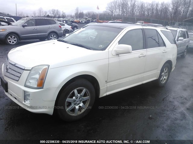 1GYEE637170169127 - 2007 CADILLAC SRX WHITE photo 2