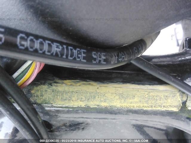 5VPWB36N4F3045704 - 2015 VICTORY MOTORCYCLES HIGH-BALL Czarny zdjęcie 10