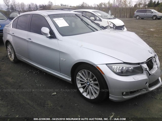 WBAPL335X9A404409 - 2009 BMW 335 XI SILVER photo 1