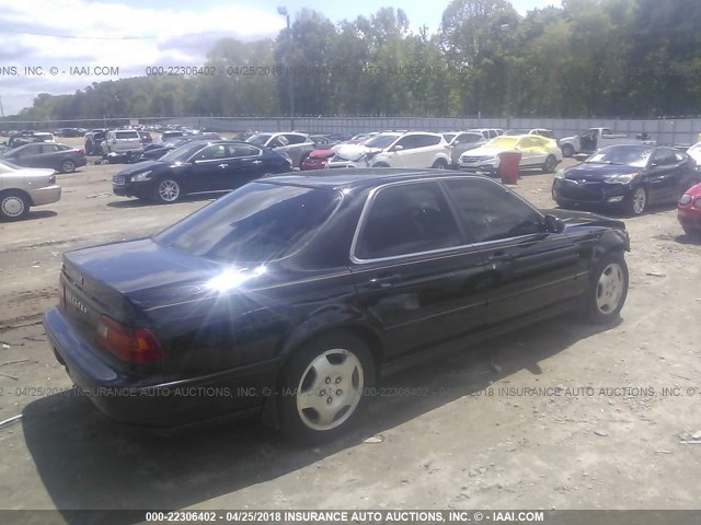 JH4KA7683SC002871 - 1995 ACURA LEGEND GS BLACK photo 4