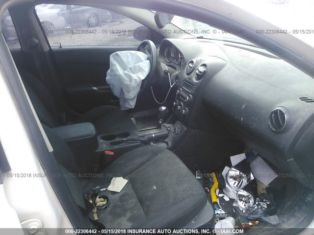 1G2ZF57B284160769 - 2008 PONTIAC G6 VALUE LEADER/BASE WHITE photo 5