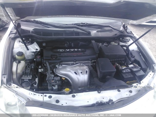 4T1BE46K39U831102 - 2009 TOYOTA CAMRY SE/LE/XLE 白色 照片 10