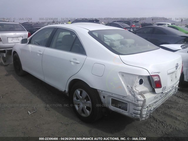 4T1BE46K39U831102 - 2009 TOYOTA CAMRY SE/LE/XLE 白色 照片 3