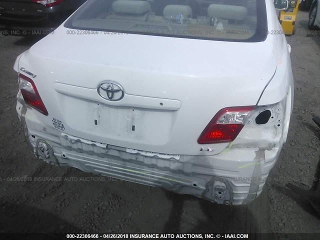 4T1BE46K39U831102 - 2009 TOYOTA CAMRY SE/LE/XLE 白色 照片 6