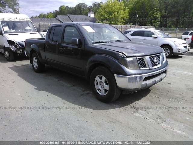 1N6AD09U27C422582 - 2007 NISSAN FRONTIER CREW CAB LE/SE/OFF ROAD BLACK photo 1