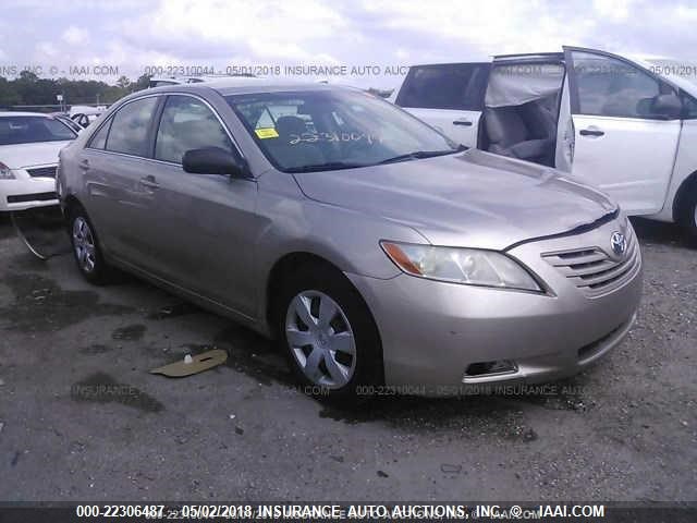 4T1BE46K87U730005 - 2007 TOYOTA CAMRY NEW GENERAT CE/LE/XLE/SE GOLD photo 1