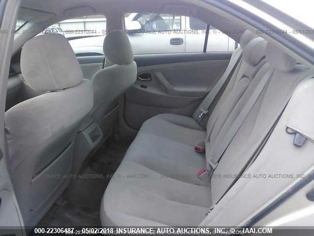 4T1BE46K87U730005 - 2007 TOYOTA CAMRY NEW GENERAT CE/LE/XLE/SE GOLD photo 8