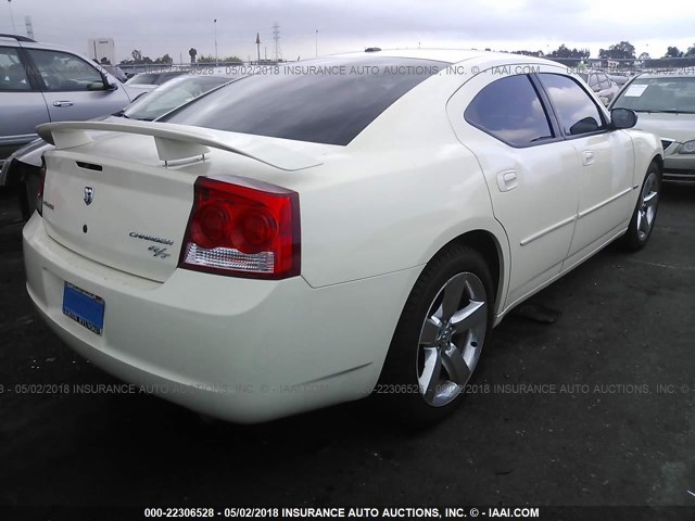 2B3CA8CT5AH304292 - 2010 DODGE CHARGER R/T CREAM photo 4