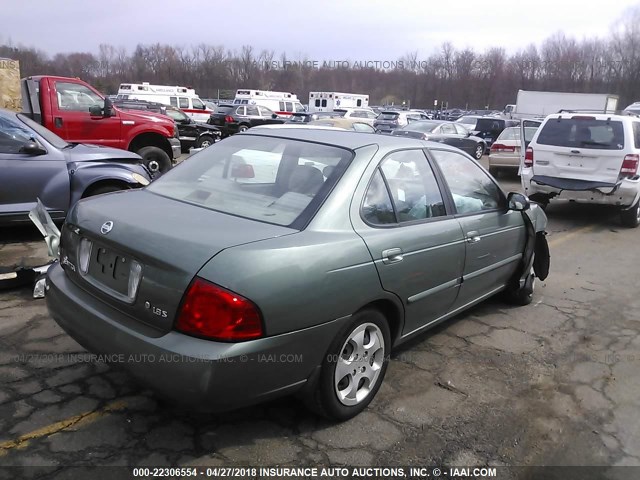 3N1CB51D85L505528 - 2005 NISSAN SENTRA 1.8/1.8S GREEN photo 4