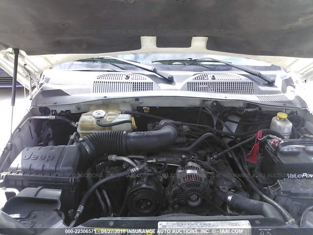 1J4GK48K16W123196 - 2006 JEEP LIBERTY SPORT 白色 照片 10