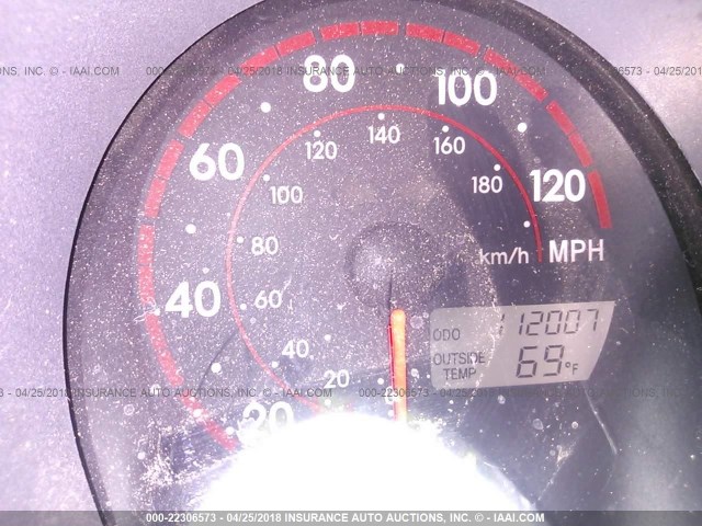 2T1KR32E16C621612 - 2006 TOYOTA COROLLA MATRIX XR RED photo 7