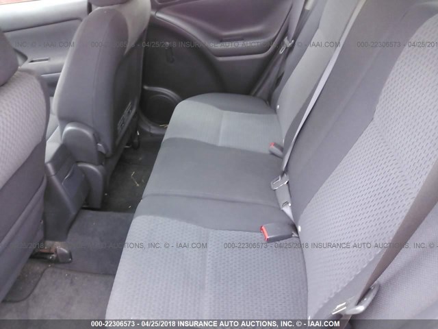 2T1KR32E16C621612 - 2006 TOYOTA COROLLA MATRIX XR RED photo 8