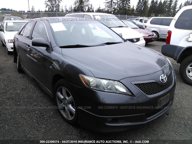 4T1BK46K97U003710 - 2007 TOYOTA CAMRY NEW GENERAT LE/XLE/SE GRAY photo 1