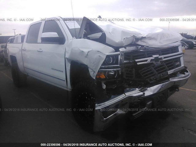 3GCUKSEC6EG260500 - 2014 CHEVROLET SILVERADO K1500 LTZ WHITE photo 1