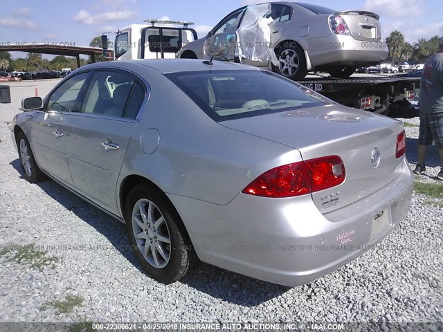 1G4HD57278U132507 - 2008 BUICK LUCERNE CXL SILVER photo 3