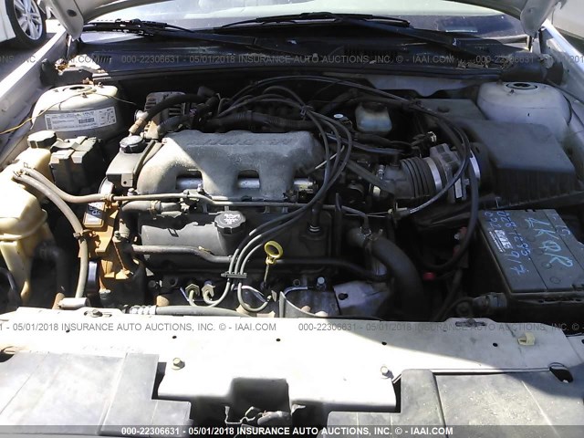 1G1NE52J53M722015 - 2003 CHEVROLET MALIBU LS 银色 照片 10