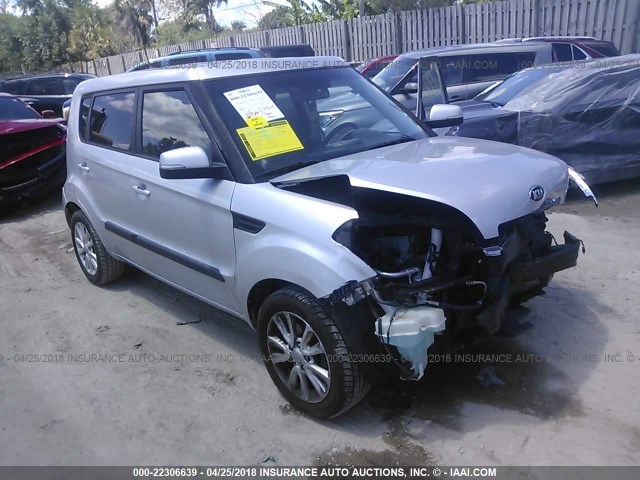 KNDJT2A63D7766098 - 2013 KIA SOUL +/!/SPORT SILVER photo 1