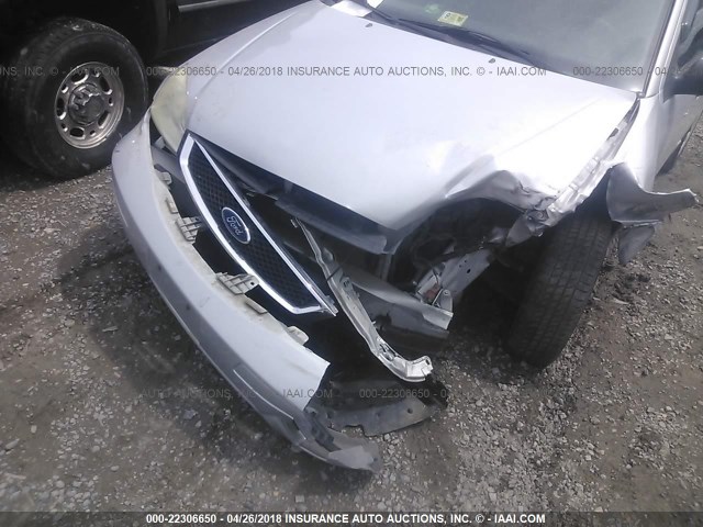 1FAFP34N77W161679 - 2007 FORD FOCUS ZX4/S/SE/SES SILVER photo 6