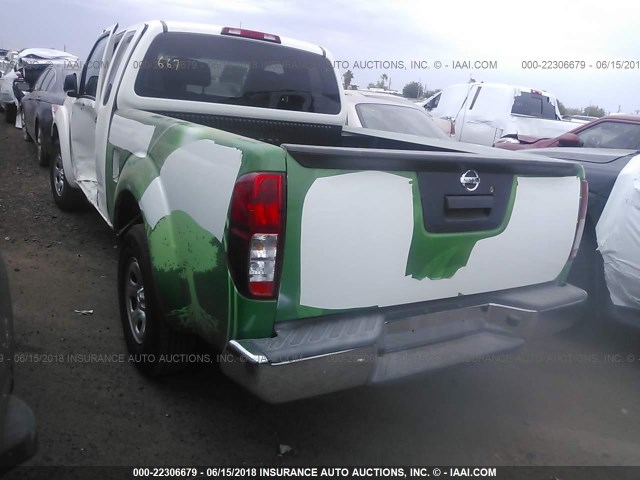 1N6BD0CT2FN745019 - 2015 NISSAN FRONTIER S/SV WHITE photo 3