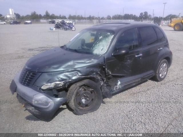 3C4FY48B13T531103 - 2003 CHRYSLER PT CRUISER CLASSIC GRAY photo 2