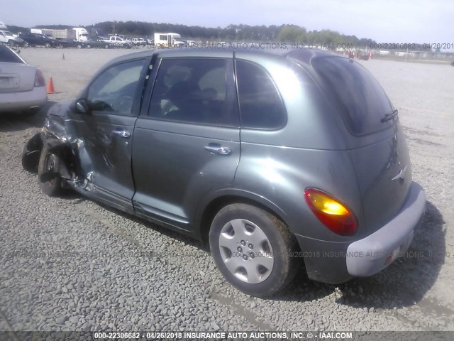 3C4FY48B13T531103 - 2003 CHRYSLER PT CRUISER CLASSIC GRAY photo 3