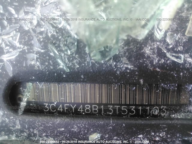 3C4FY48B13T531103 - 2003 CHRYSLER PT CRUISER CLASSIC 灰色 照片 9