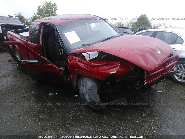 1D7HG32N73S267238 - 2003 DODGE DAKOTA SPORT RED photo 1