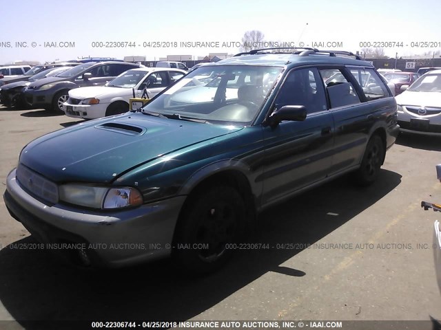 4S3BG6853W7600230 - 1998 SUBARU LEGACY 30TH ANN OUTBACK/LTD/SPT GREEN photo 2