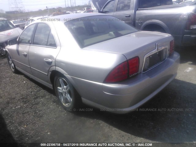 1LNHM86S52Y636816 - 2002 LINCOLN LS 香槟色 照片 3